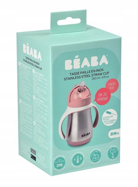 bidon-termiczny-old-pink-250ml-beaba-marka-beaba