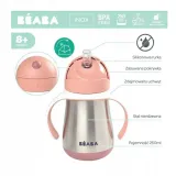 bidon-termiczny-old-pink-250ml-beaba-wiek-dziecka-0