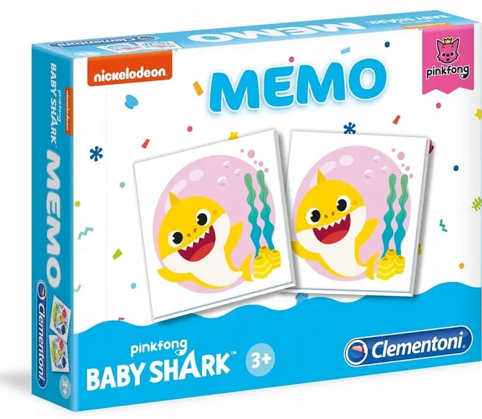 gra-memo-baby-shark-3-clementoni