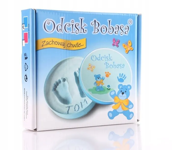 odcisk-bobasa-glinka-niebieski-stan-nowy