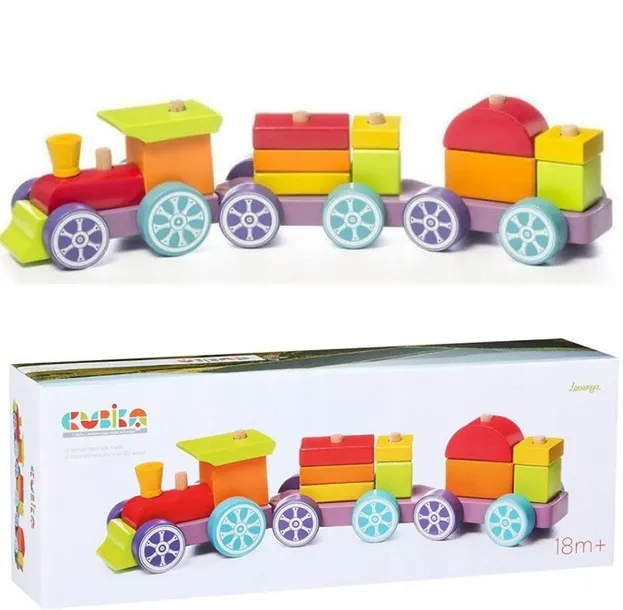 pociag-expres-material-drewno