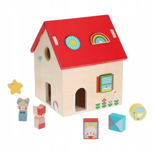 petit-collage-sorter-domek-z-figurkami-stan-nowy