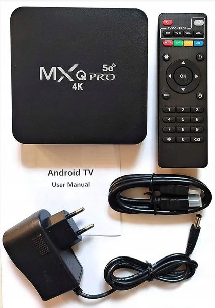 Smart TV BOX 5G MXQ PRO 4K 2+16GB ANDROID 11.1 – 143522788 - ERLI.pl