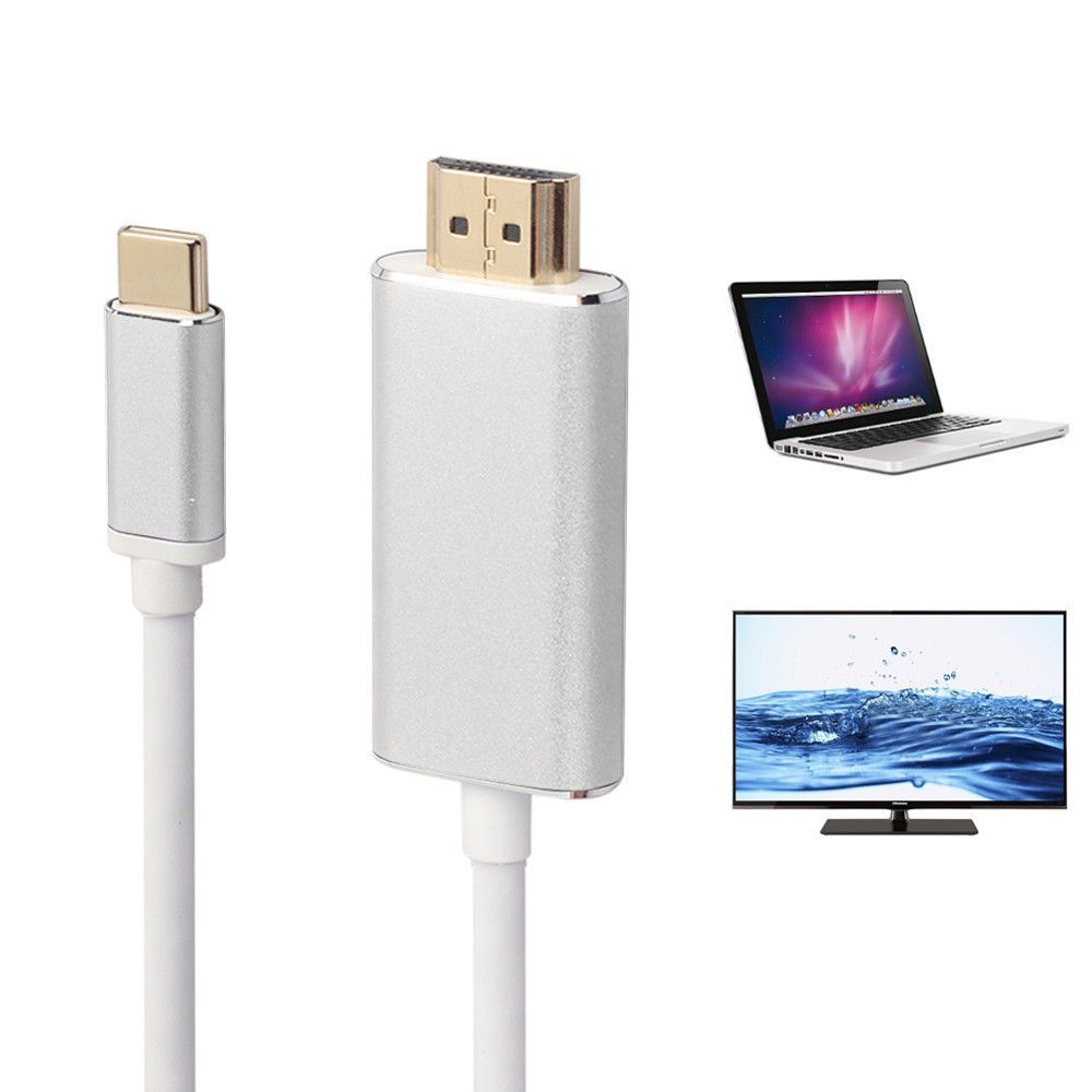 KABEL ADAPTER MHL USB C do HDMI 4K MACBOOK SAMSUNG ERLI.pl