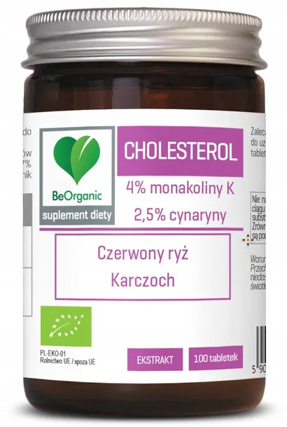 beorganic-cholesterol-bio-400-mg-x-100-tabletek-liczba-sztuk-100