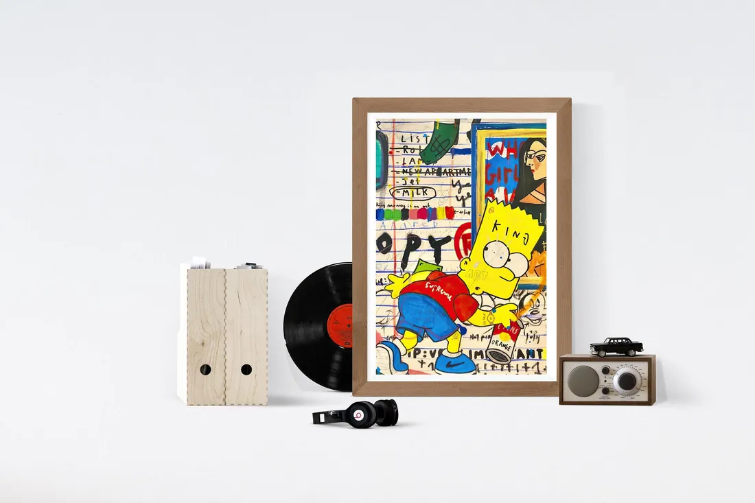 plakat-canvas-bart-simpson