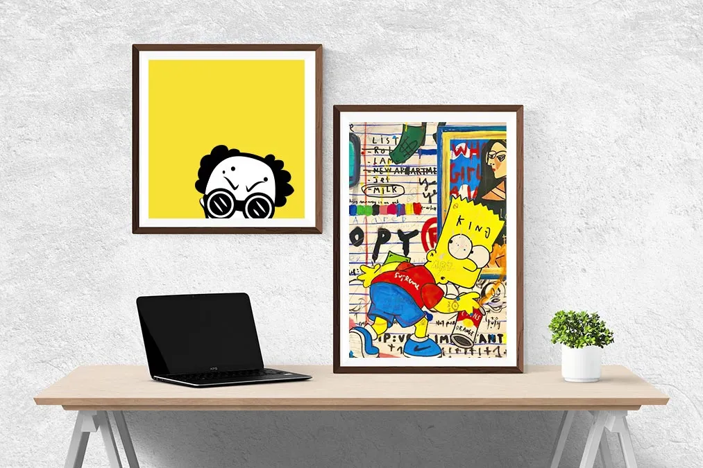 plakat-canvas-bart-simpson