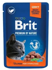 brit-cat-pouches-salmon-for-sterilized-100g