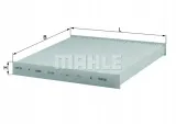 mahle-filtr-kabiny-la430-stan-nowy