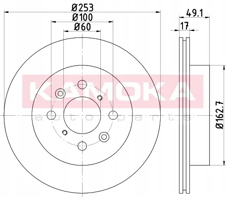 kamoka-103204-tarcza-ham-stan-nowy