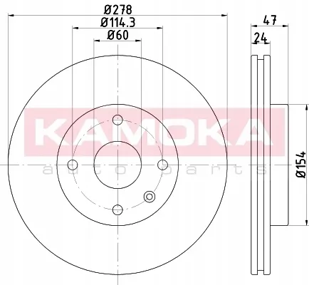 kamoka-103249-tarcza-ham-stan-nowy
