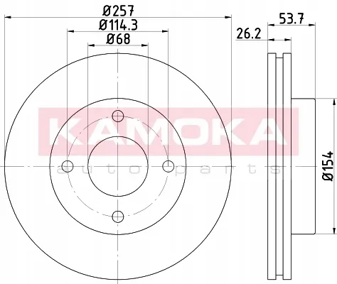 kamoka-103267-tarcza-ham-stan-nowy