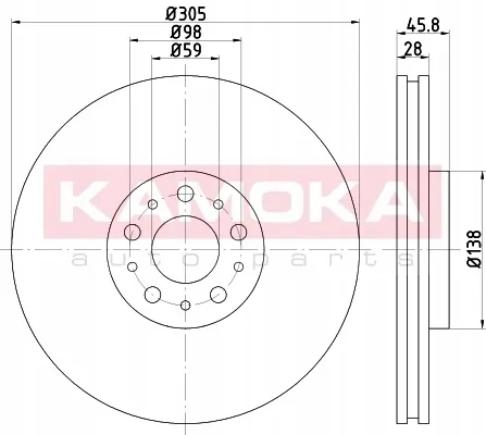 kamoka-103294-tarcza-ham-stan-nowy