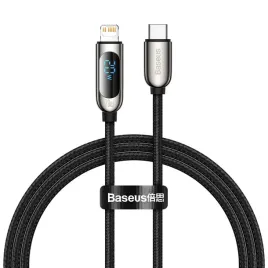 kabel-usb-c-do-lightning-baseus-display-pd-20w-1m-czarny