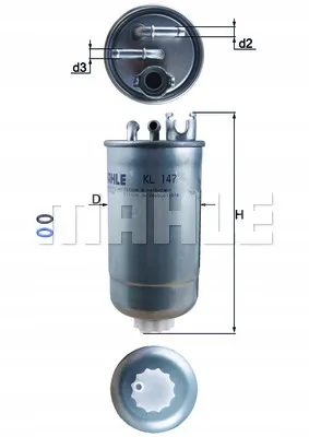 knecht-filtr-paliwa-kl147d-multicar-stan-nowy