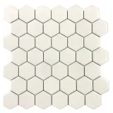 mozaika-gres-white-medium-hexagones-matt-30x30-cm