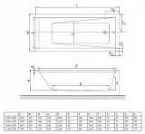 excellent-wanna-150x70-wave-slim-krotszy-bok-70-cm