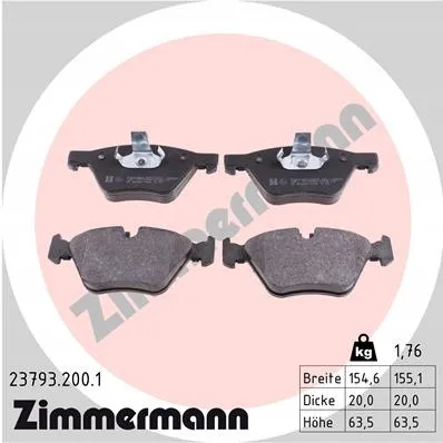 zimmermann-tarcze-std-klocki-std-przod-tyl-bmw-stan-nowy