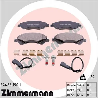 zimmermann-klocki-ham-przod-ford-transit-stan-nowy