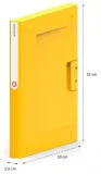 folder-segregator-a4-25mm-moxom-newbinder-yellow-waga-z-opakowaniem-0-25-kg