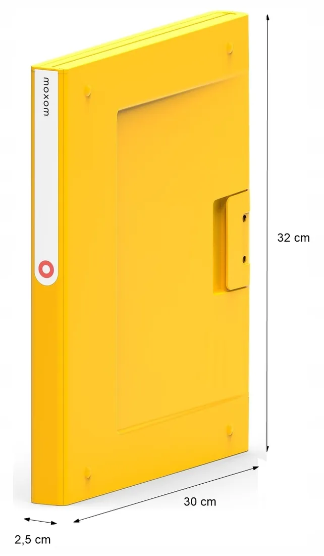 folder-segregator-a4-25mm-moxom-newbinder-yellow-stan-nowy