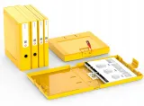 folder-segregator-a4-25mm-moxom-newbinder-yellow-grubosc-25-mm