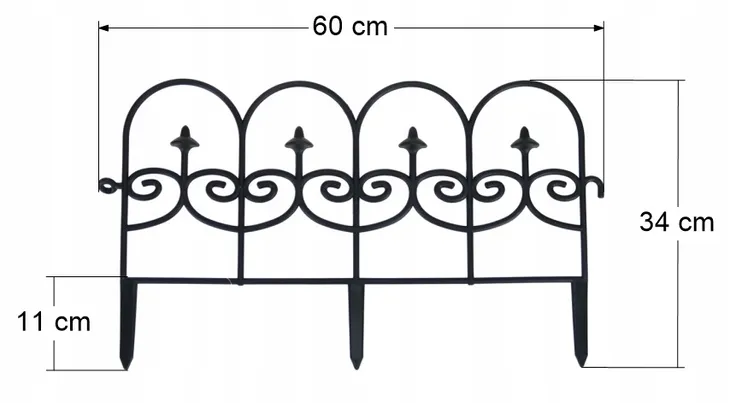 plotek-ogrodowy-mysliwski-palisada-obrzeze-60-cm-stan-nowy