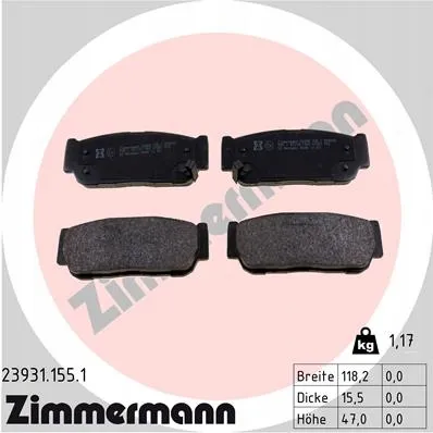 zimmermann-klocki-ham-tyl-kia-sorento-stan-nowy