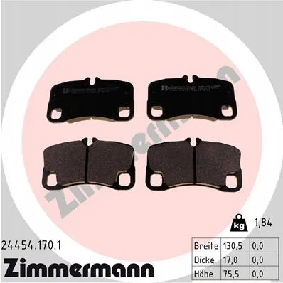 zimmermann-klocki-ham-tyl-porsche-911-stan-nowy