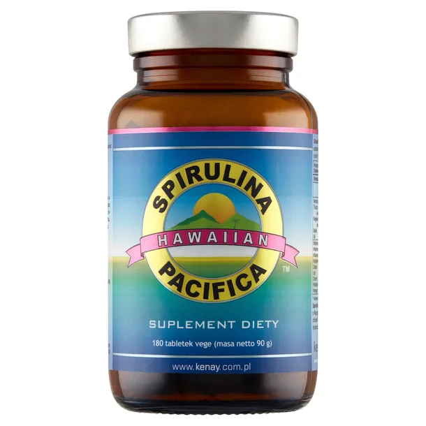 kenay-spirulina-pacyfica-180-tabletek-waga-netto-180-g