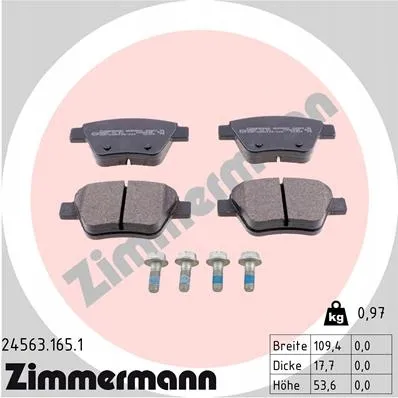 zimmermann-klocki-ham-tyl-vw-golf-stan-nowy