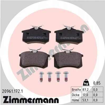 zimmermann-klocki-ham-tyl-audi-a4-stan-nowy
