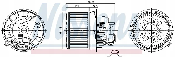nissens-dmuchawa-87261-numer-katalogowy-czesci-87261