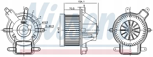 nissens-87464-wentylator-wnetrza-numer-katalogowy-czesci-87464
