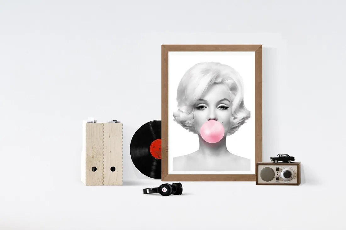 plakat-marilyn-monroe-na-plotnie