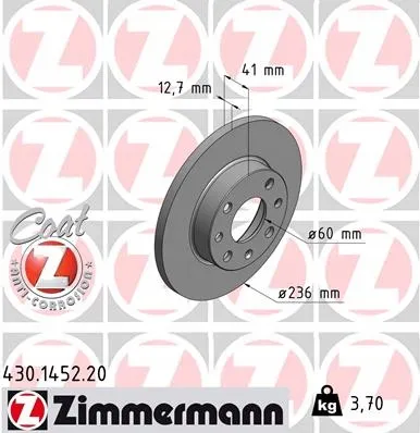 zimmermann-tarcze-std-klocki-std-przod-chevrolet-stan-nowy