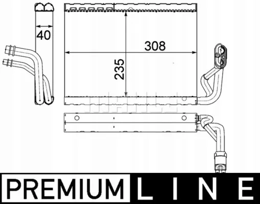 mahle-parownik-ae91000p-stan-nowy