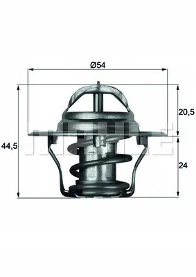 mahle-termostat-tx492d-stan-nowy