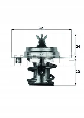 mahle-termostat-tx783d-stan-nowy