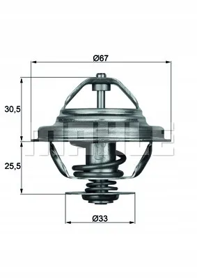 mahle-termostat-tx2771d-stan-nowy