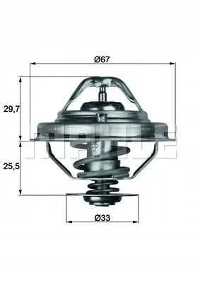 mahle-termostat-tx3880d-stan-nowy