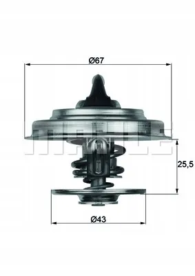 mahle-termostat-tx1871d-stan-nowy