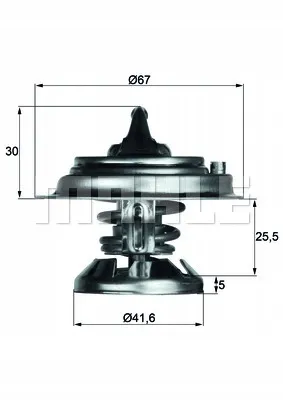 mahle-termostat-tx2975d-stan-nowy