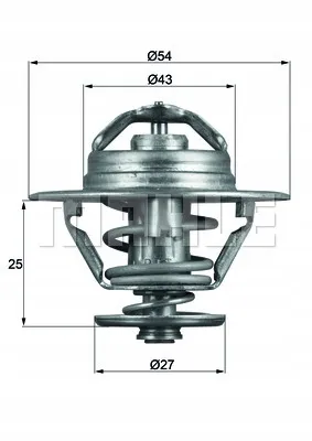 mahle-termostat-tx9383d-stan-nowy
