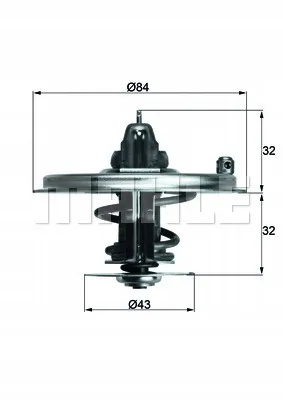 mahle-termostat-tx3680d-stan-nowy
