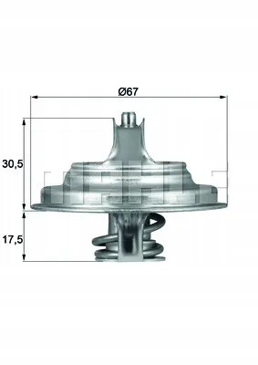 mahle-termostat-tx5483d-stan-nowy