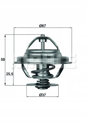 mahle-termostat-tx2180d-stan-nowy