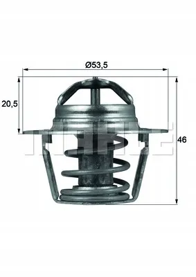 mahle-termostat-tx9189d-stan-nowy