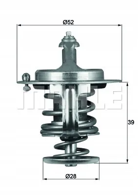 mahle-termostat-tx7182d-stan-nowy