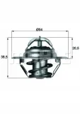 mahle-termostat-tx387d-stan-nowy